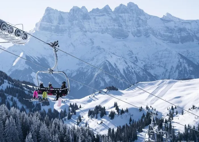 Only 50 M From The Slopes Châtel